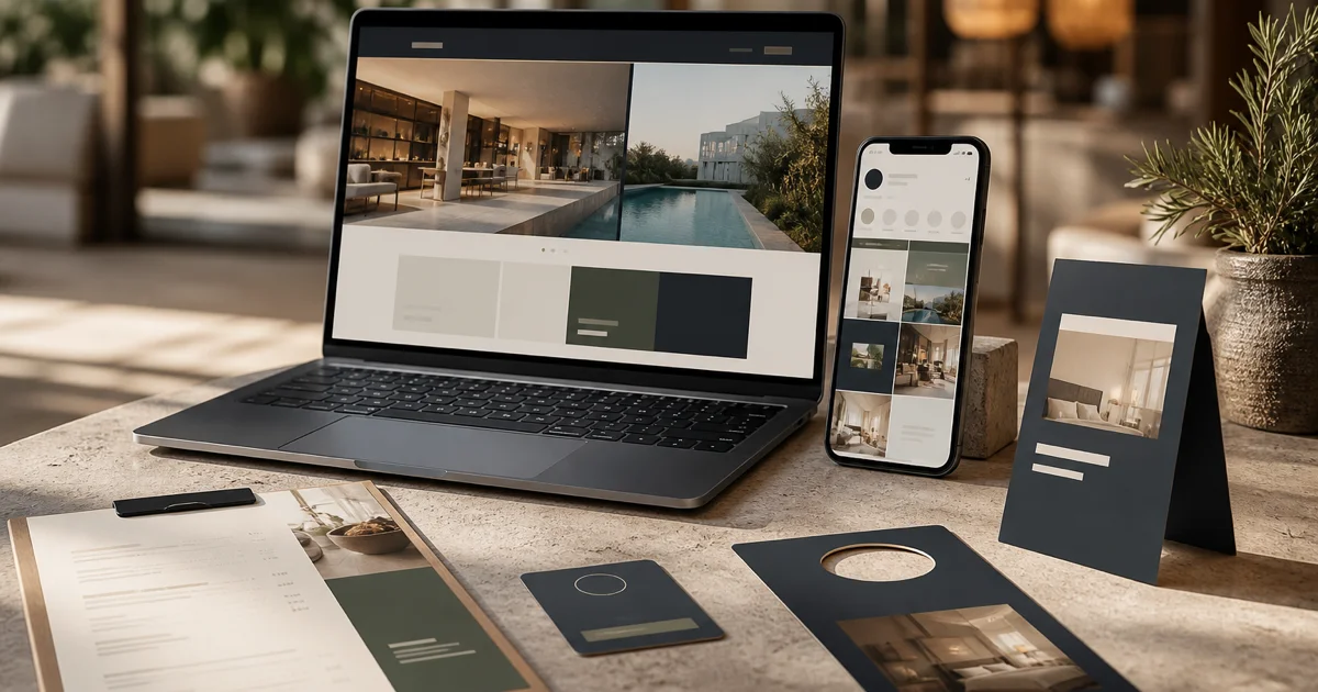 Hospitality Brand Refresh — Krivon Technologies case study
