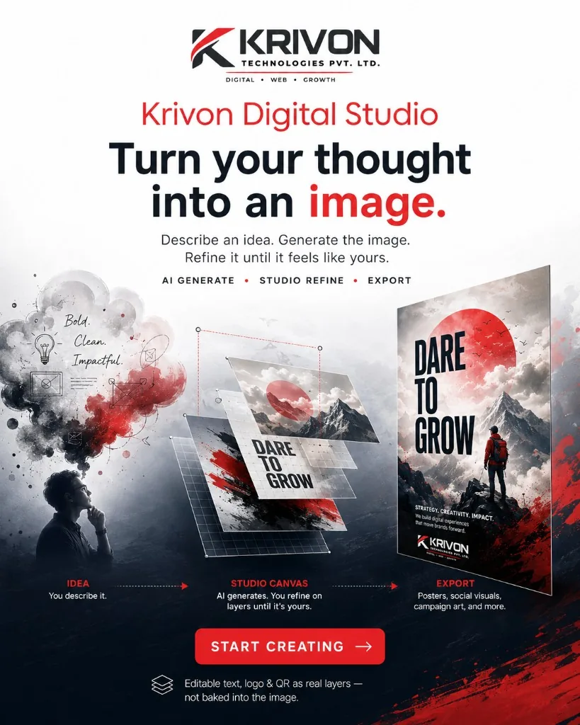 Krivon Digital Studio — turn your thought into an image